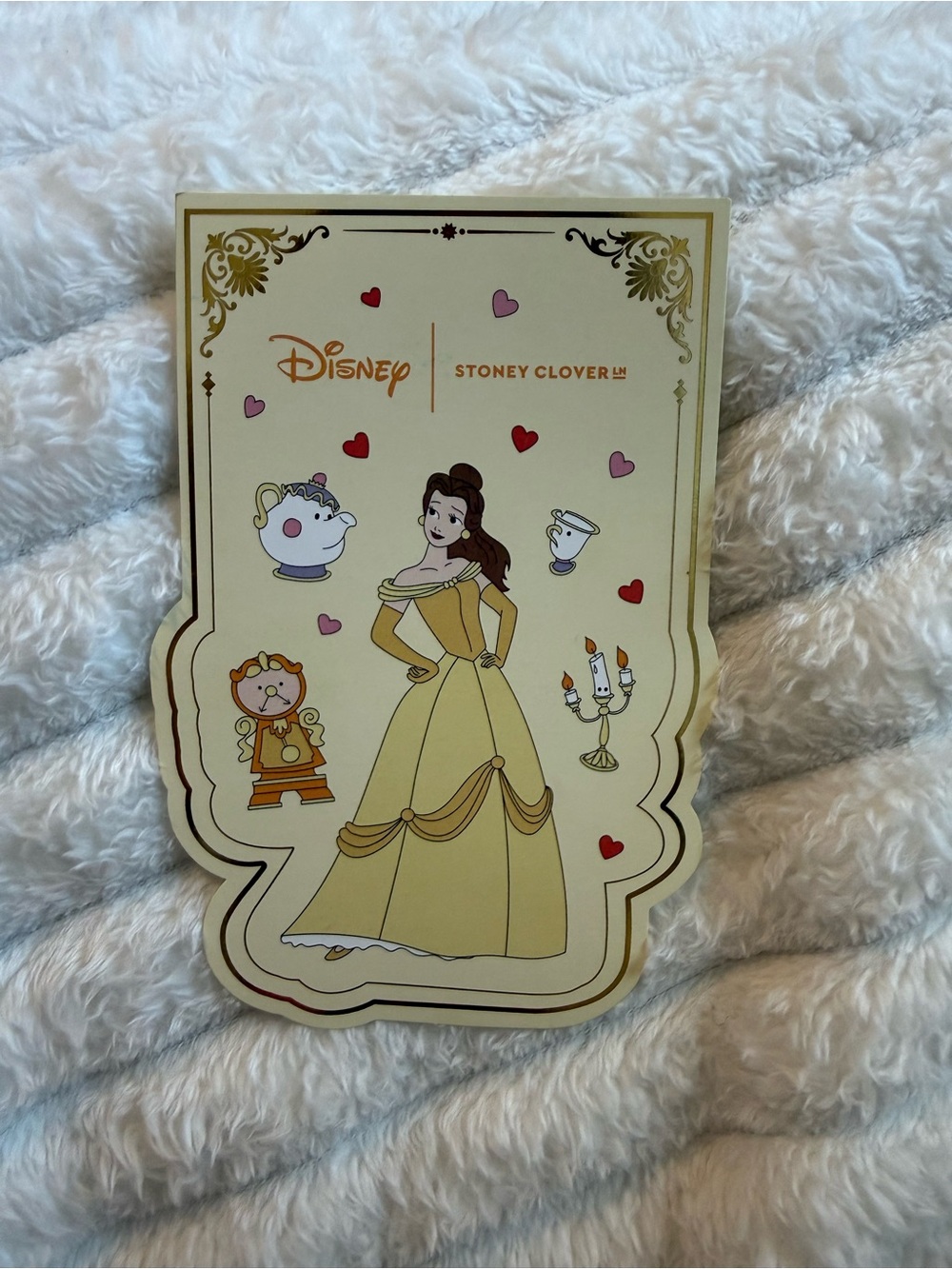 Stoney Clover Lane x Disney Postcard Belle Princess Beauty and the Beast